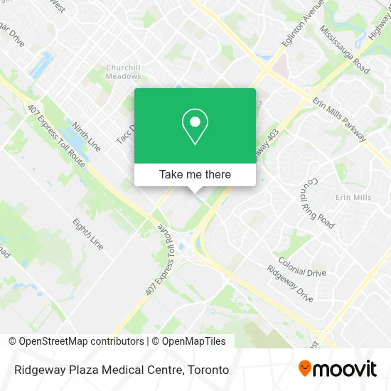 Ridgeway Plaza Medical Centre map