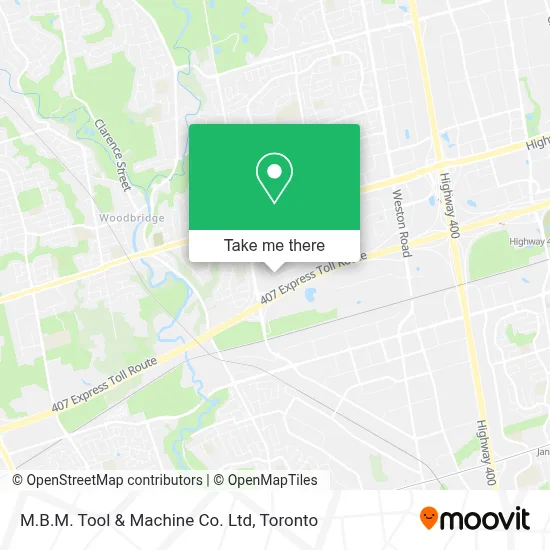 M.B.M. Tool & Machine Co. Ltd map