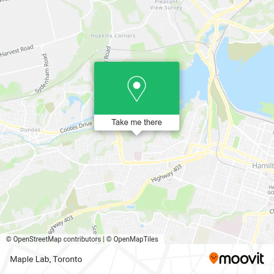 Maple Lab map