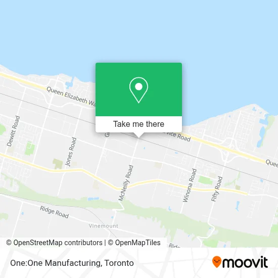 One:One Manufacturing map