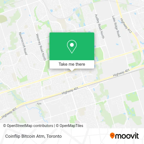 Coinflip Bitcoin Atm map