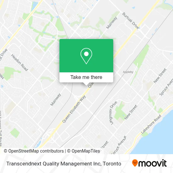 Transcendnext Quality Management Inc map