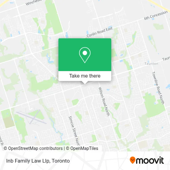 Inb Family Law Llp map