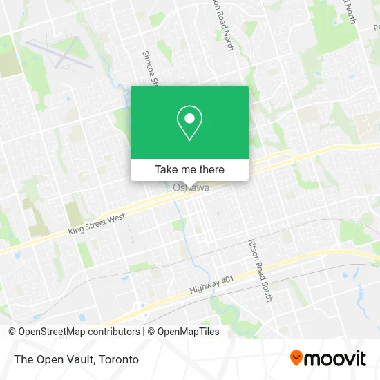 The Open Vault map