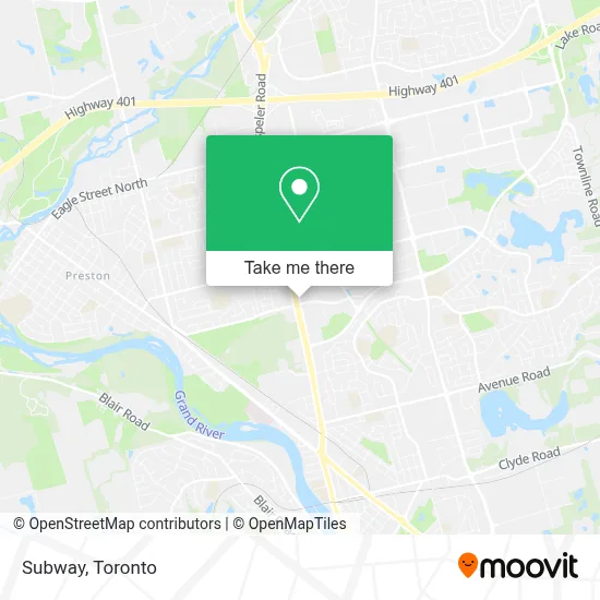 Subway map