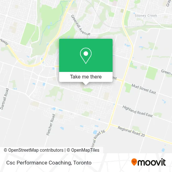 Csc Performance Coaching map