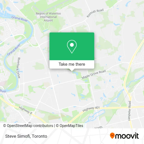 Steve Simofi map
