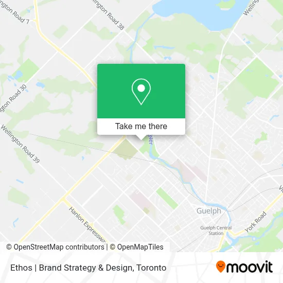 Ethos | Brand Strategy & Design map