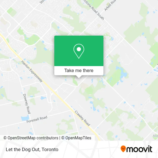Let the Dog Out map