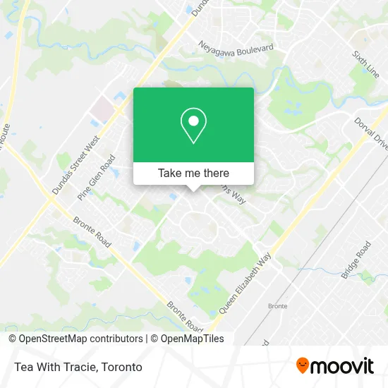 Tea With Tracie map