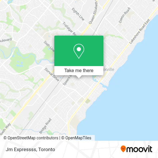 Jm Expressss map