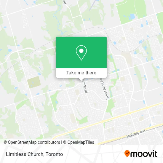 Limitless Church map