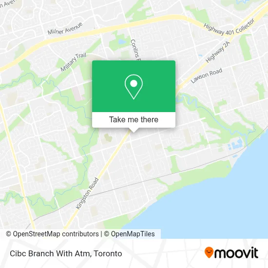 Cibc Branch With Atm map