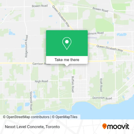 Nexxt Level Concrete map