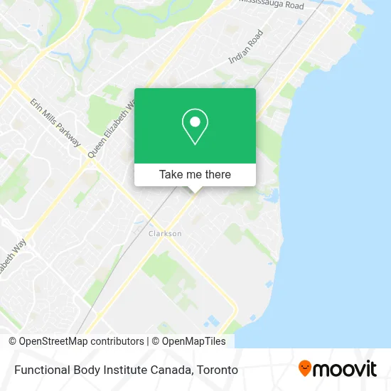 Functional Body Institute Canada map