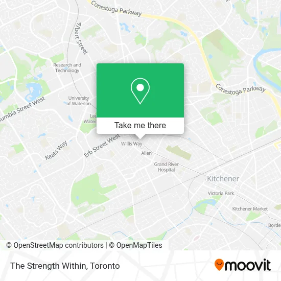 The Strength Within map