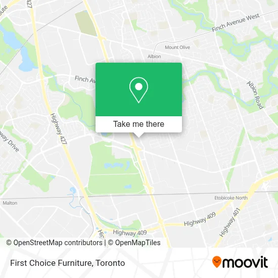 First Choice Furniture map