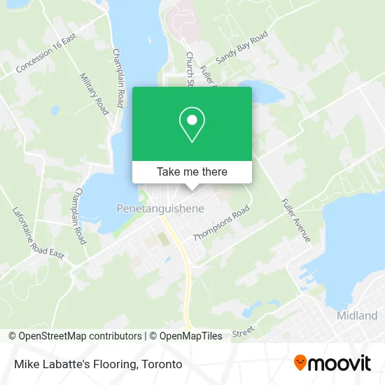 Mike Labatte's Flooring map