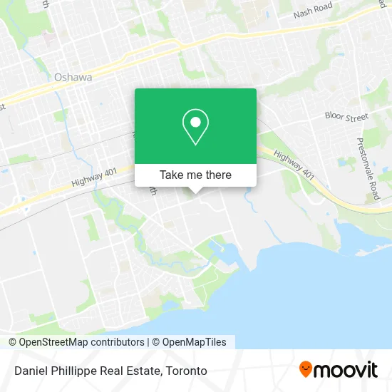 Daniel Phillippe Real Estate map