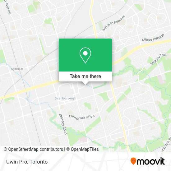 Uwin Pro map