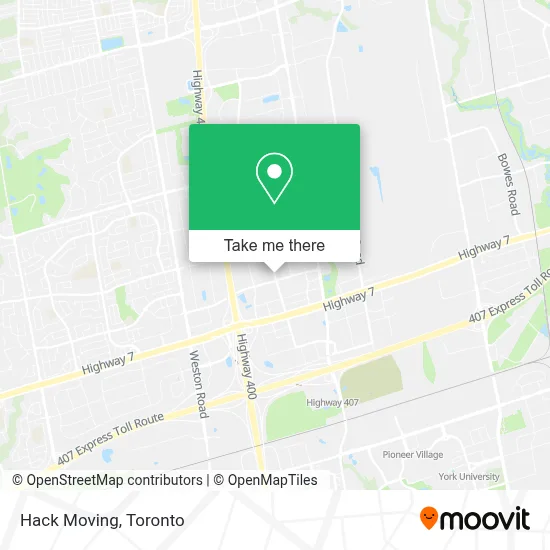 Hack Moving map