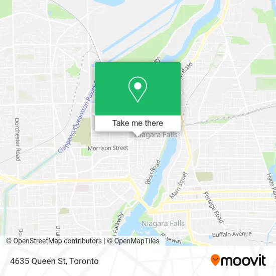 4635 Queen St map