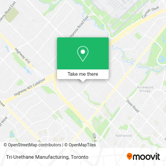 Tri-Urethane Manufacturing map