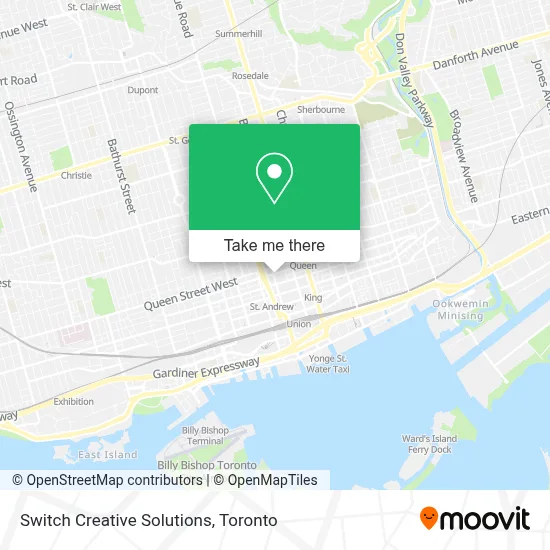 Switch Creative Solutions map