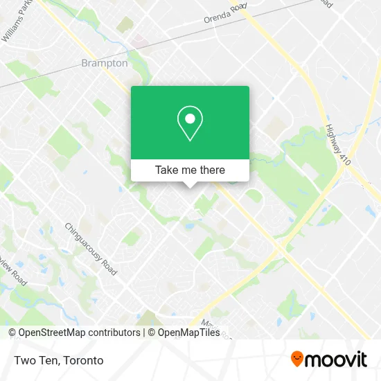 Two Ten map