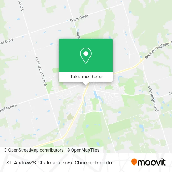 St. Andrew'S-Chalmers Pres. Church map