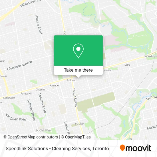 Speedlink Solutions - Cleaning Services map