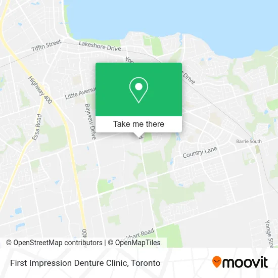 First Impression Denture Clinic map