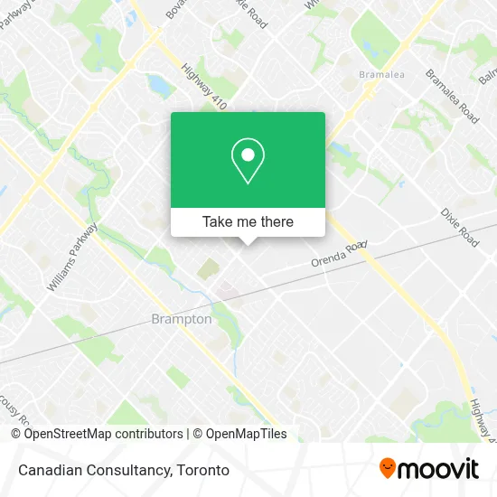 Canadian Consultancy map