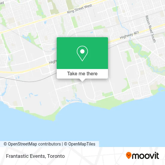 Frantastic Events map