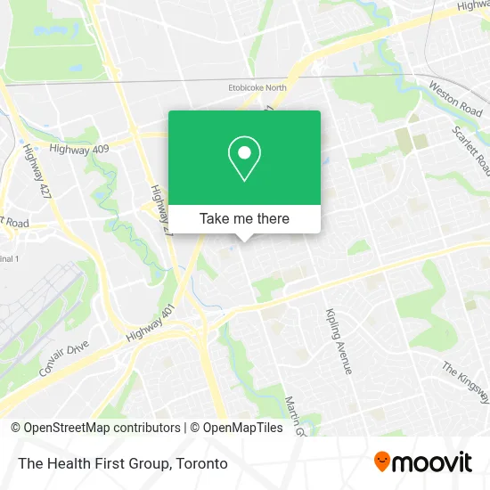 The Health First Group map