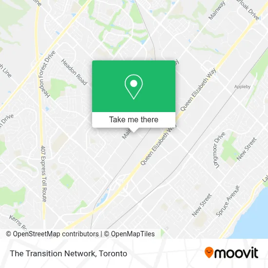 The Transition Network map