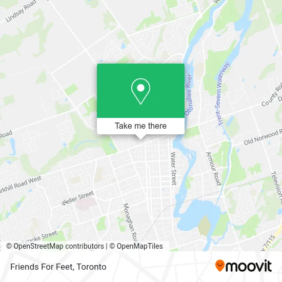 Friends For Feet map