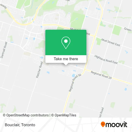 Bouclair map
