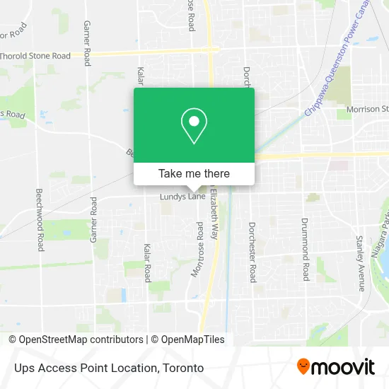 Ups Access Point Location plan