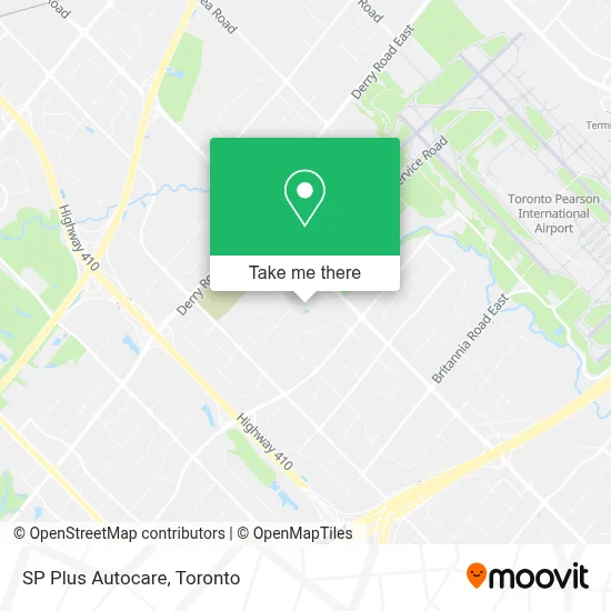 SP Plus Autocare map