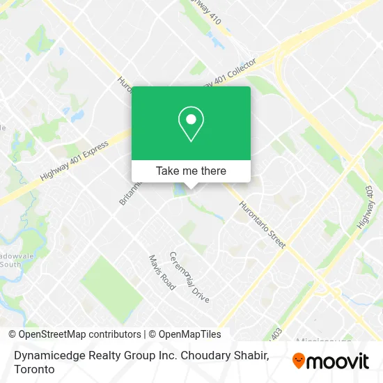 Dynamicedge Realty Group Inc. Choudary Shabir map