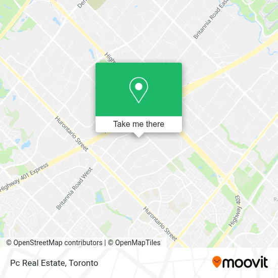 Pc Real Estate map