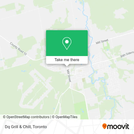 Dq Grill & Chill map