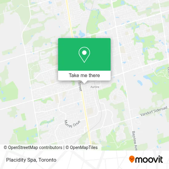 Placidity Spa map