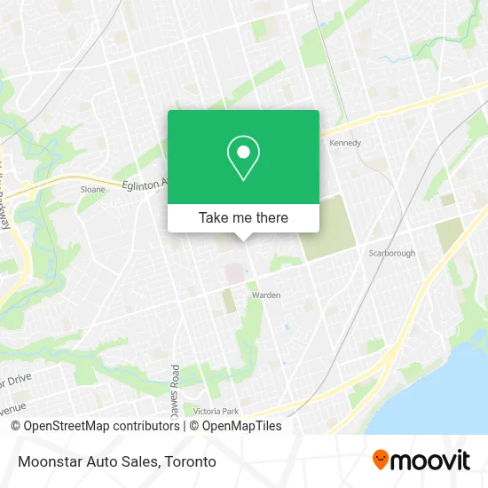 Moonstar Auto Sales map