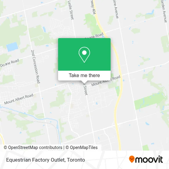Equestrian Factory Outlet map