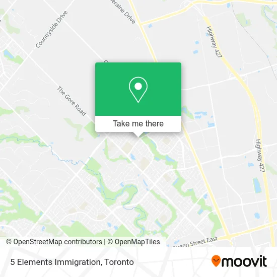 5 Elements Immigration map