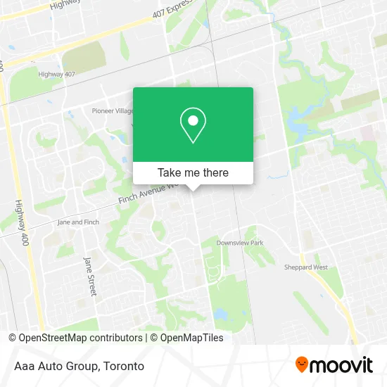 Aaa Auto Group map