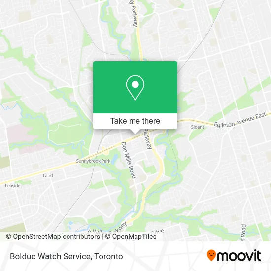Bolduc Watch Service map