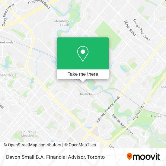 Devon Small B.A. Financial Advisor map